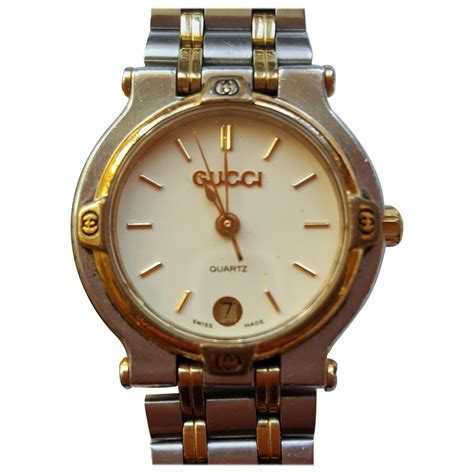 womens gucci quartz hirsch watch|vintage ladies Gucci quartz watch.